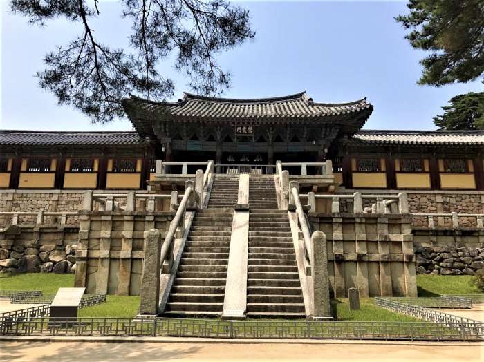 慶州佛國寺也是世界文化遺產