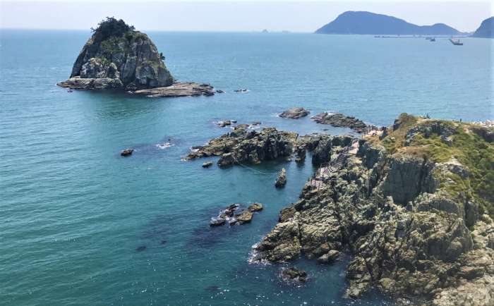 Sky Walk天空步道可以欣賞開闊海景